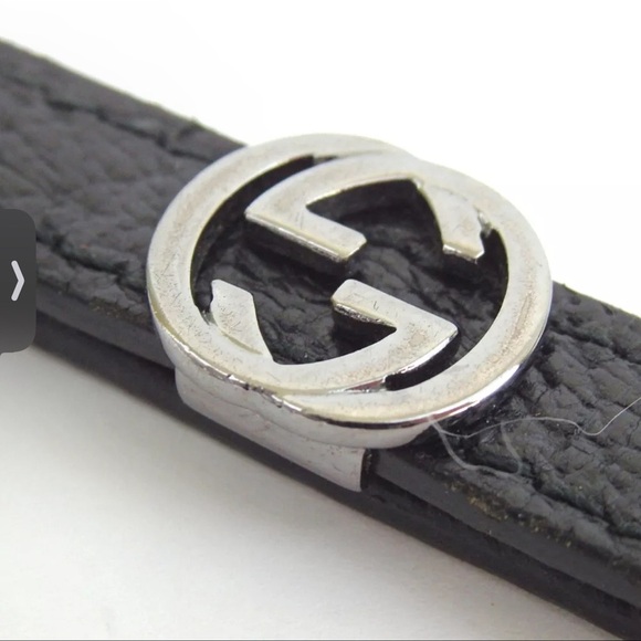 Sold Gucci Black Leather Keychain - Picture 6 of 12